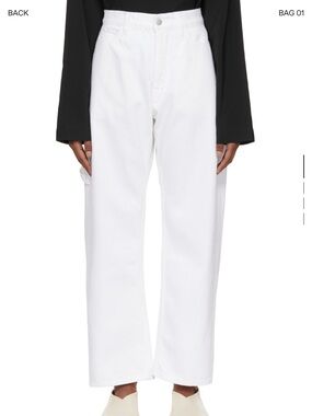 STUDIO NICHOLSON White Rae Jeans Size 1